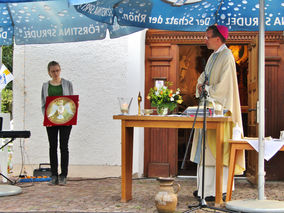 Der Heilig-Geist-Symbol geht jetzt bei der MJF auf Wanderschaft